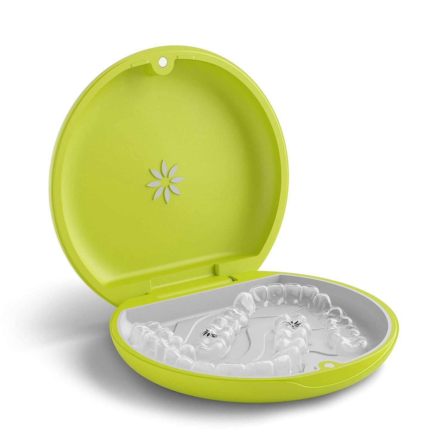 Invisalign case for storing aligners