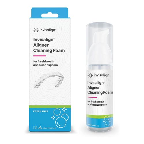 Invisalign cleaning foam for trays